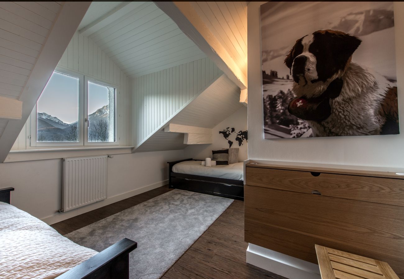 bedroom, bedding, chalet, verthier, family holidays, friends, friendly, cocoon, cosy, rental, for rent