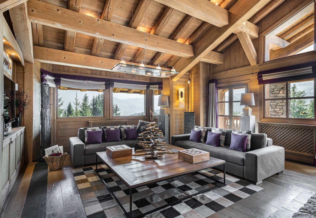 Chalet in Courchevel - Winter Courchevel -- Le Wood and Stone SKI IN OUT