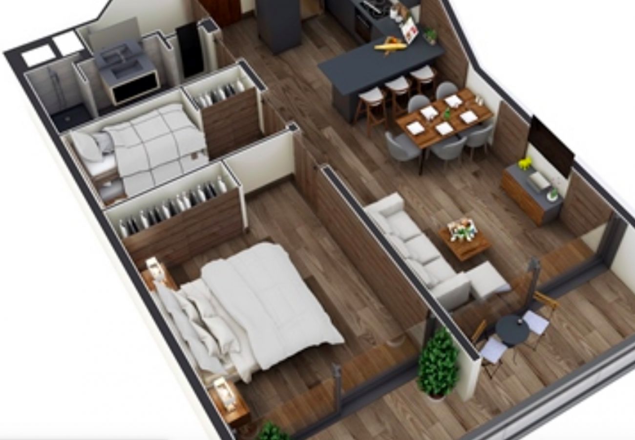 Apartment in Courchevel - Winter Courchevel / Phoenix 309, piste Grangettes