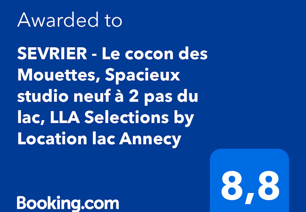 Studio in Sévrier - SEVRIER - Le cocon des Mouettes à 2 pas du Lac