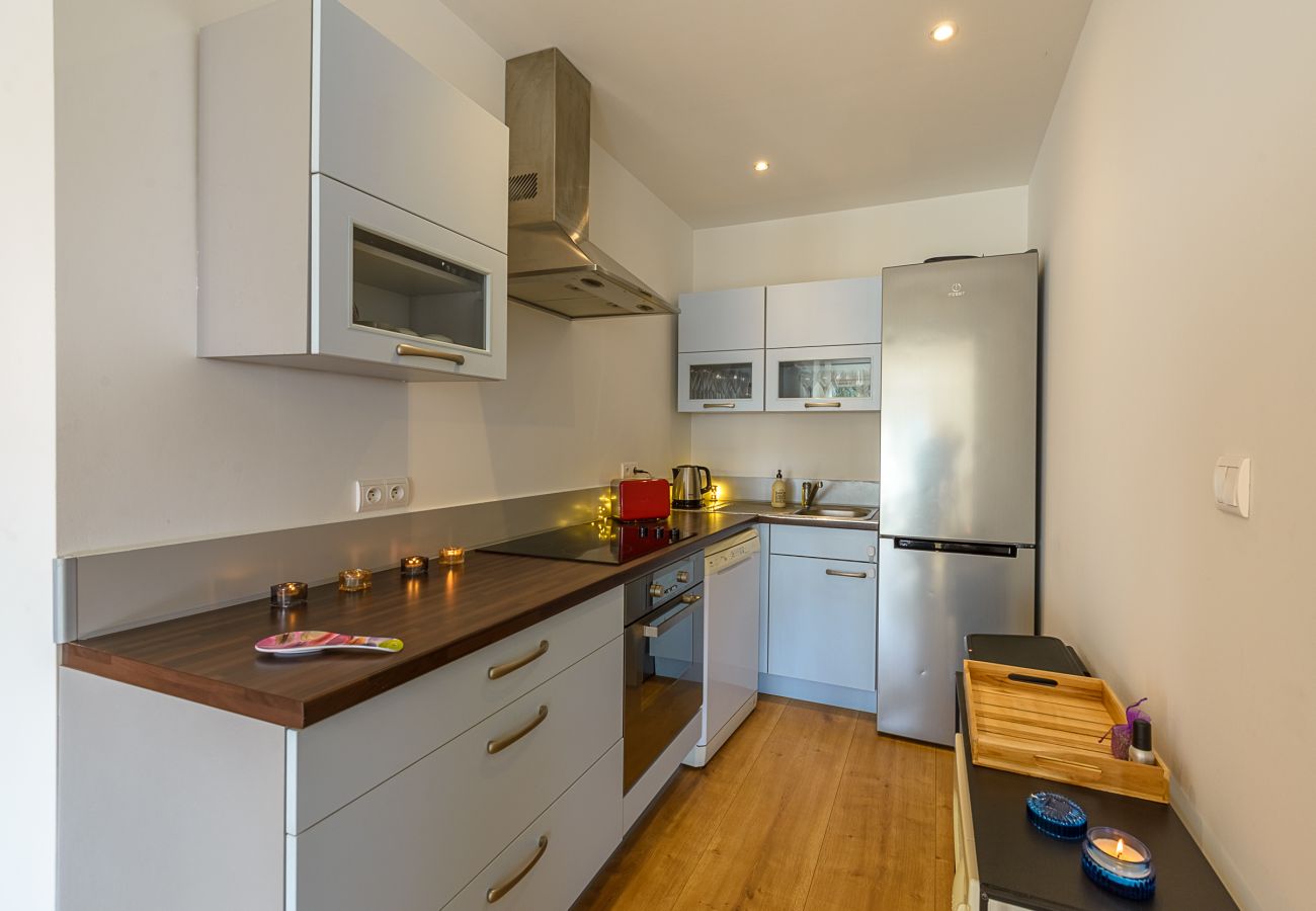 kitchen, luxury, flat, holiday rental, annecy, vacation, lake view, mountain, hotel, snow, sun, private pool