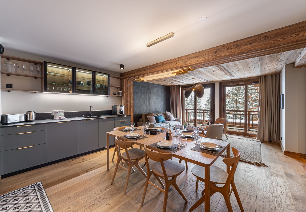 Apartment rental Méribel close to the centre and the slopes, luxury mountain concierge, luxury airbnb, french alps 
