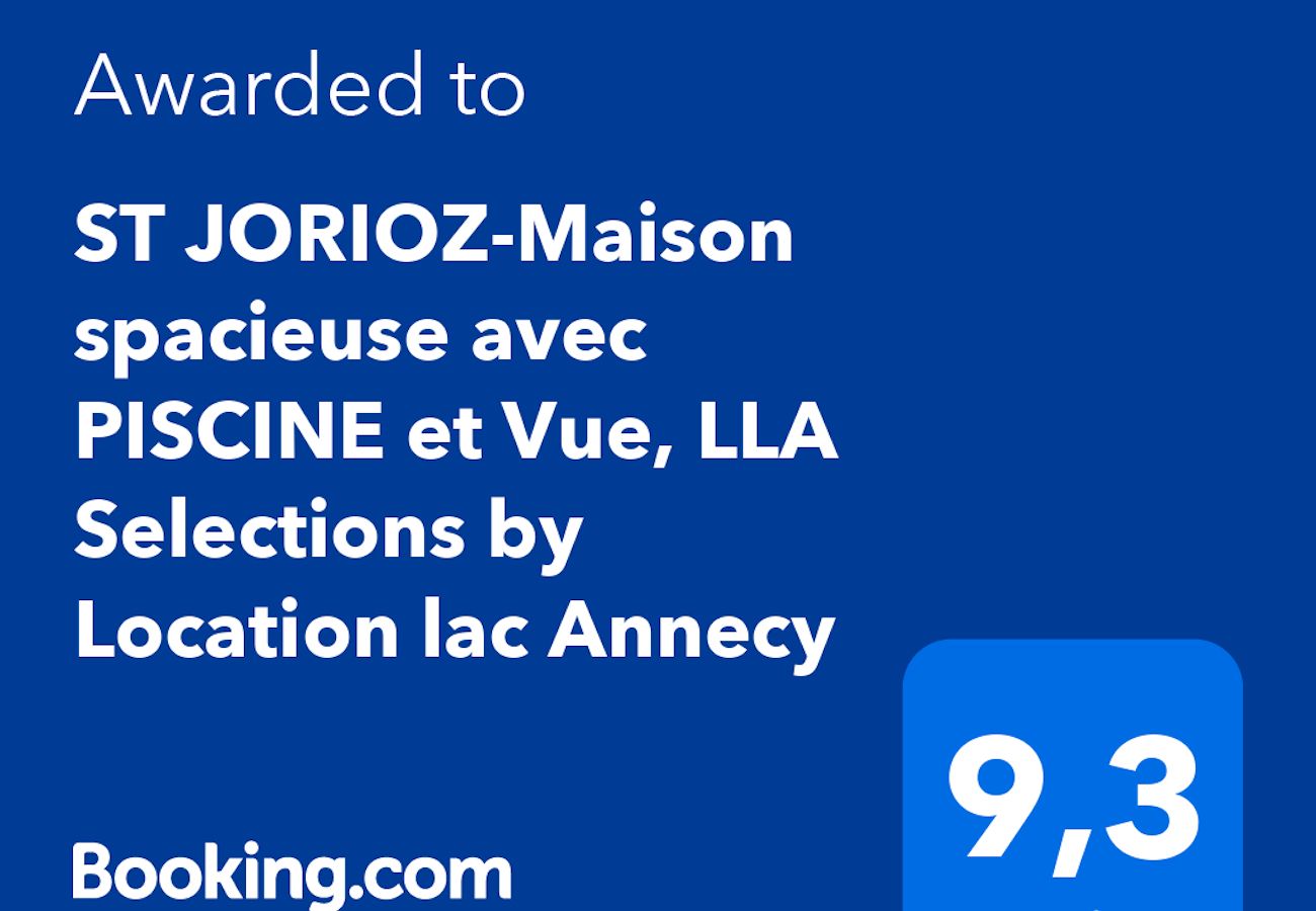 Maison à Saint-Jorioz - ST JORIOZ-Villa contemporaine avec Piscine et Vue
