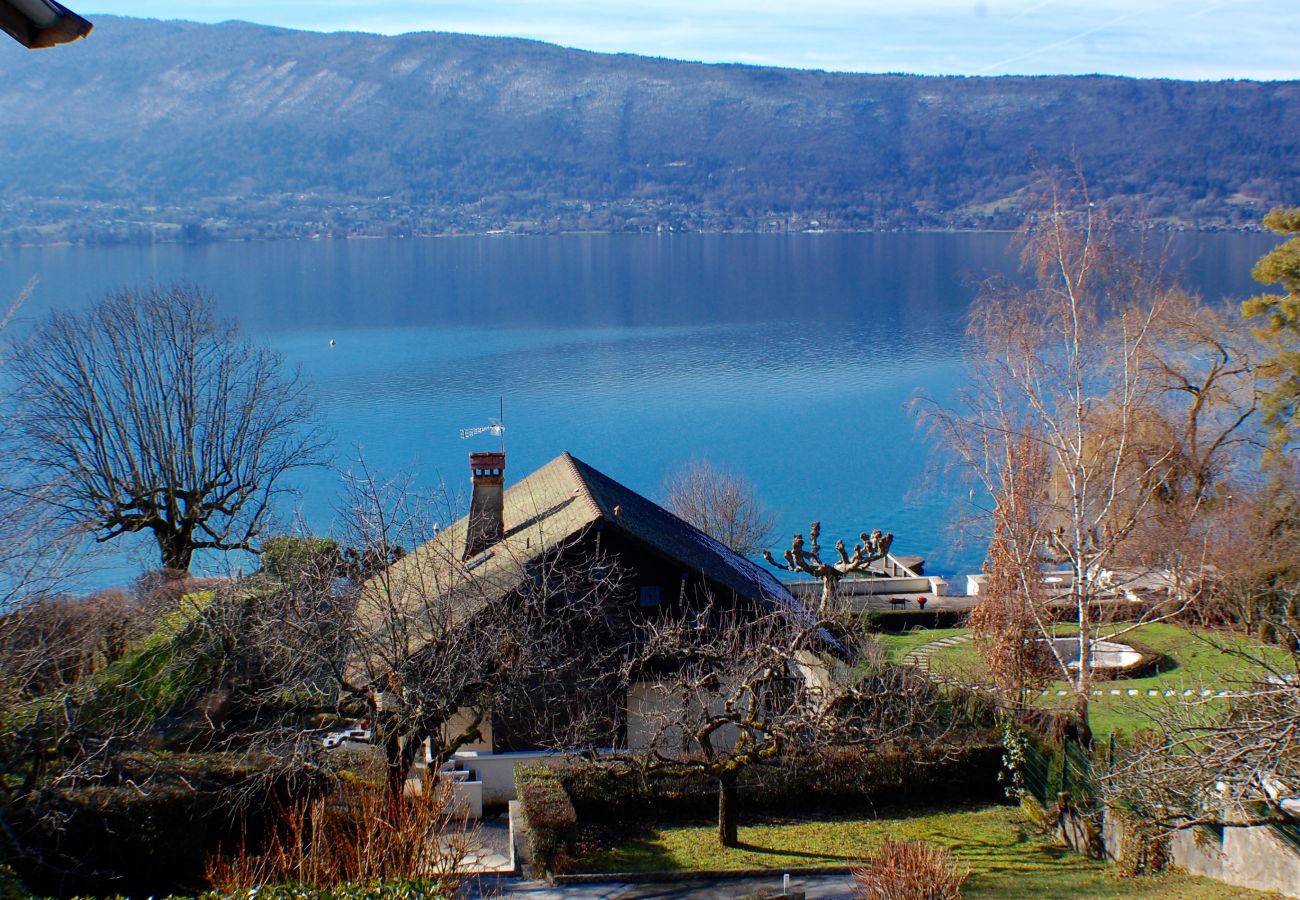 maison, luxe, location saisonnière, annecy, vacances, accès au lac, ponton privé, montagne, hôtel, neige, soleil, bateau 