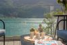Terrasse d'un appartement 3 chambres à louer au Lac d'Annecy