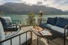 Appartement à louer avec grande terrasse vue sur le lac d'Annecy