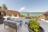 villa, luxe, location saisonnière, annecy, vacances, neige, piscine, hôtel, neige, soleil, hiver, jacuzzi, maison, vue lac 