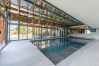 villa, luxe, location saisonnière, annecy, vacances, neige, piscine, hôtel, neige, soleil, hiver, jacuzzi, maison, vue lac 