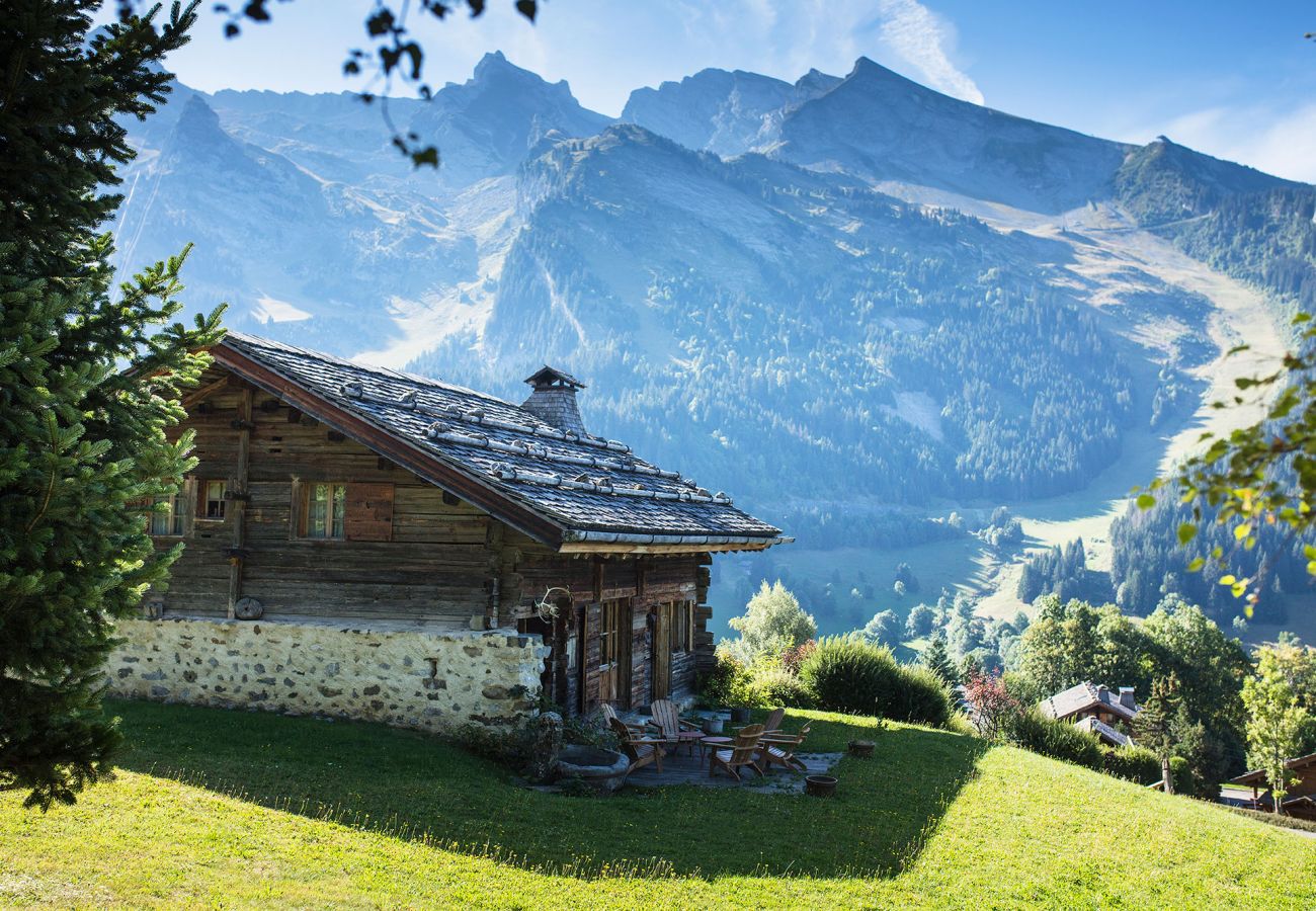 chalet de luxe à louer, la clusaz, location saisonnière, été, superhost, vacances, conciergerie haut de gamme, alpes 