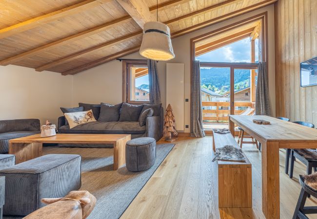 Appartement à Megève - Winter Megeve __ Appt Harmonia, Vue dégagée