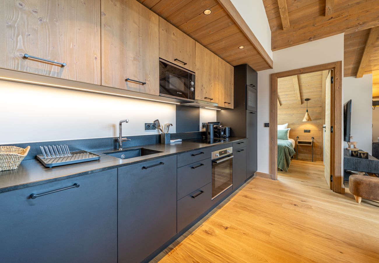 Appartement à Megève - Winter Megeve __ Appt Harmonia, Vue dégagée