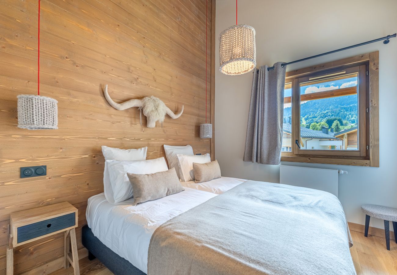 Appartement à Megève - Winter Megeve __ Appt Harmonia, Vue dégagée