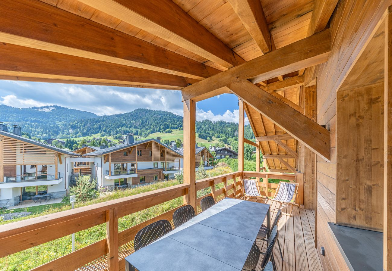 Appartement à Megève - Winter Megeve __ Appt Harmonia, Vue dégagée