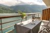 balcony, flat, luxury, seasonal rental, annecy, vacations, lake view, mountain, hotel, private beach, snow, sun 