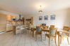 dining room, villa, standing, holiday rental, location, annecy, lake, mountains, luxury, house, hotel, sun, snow, vacation