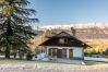 exterior, facade, garden, mountains, chalet, verthier, family holidays, friends, friendly, cocon, rental, for rent