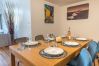 dining room, luxury, flat, holiday rental, annecy, vacation, lake view, mountain, hotel, snow, sun, private beach