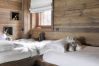 bedroom, luxury chalet, holiday rental, combloux, vacations, lake, mountain, Mont-Blanc, villa, hotel, snow, sun 