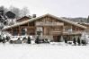 facade, luxury chalet, holiday rental, combloux, vacations, lake, mountain, Mont-Blanc, villa, hotel, snow, sun 