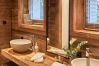 bathroom, luxury chalet, holiday rental, combloux, vacations, lake, mountain, Mont-Blanc, villa, hotel, snow, sun  