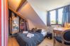 Double room, bright, office, work, family time, vacations, apartment, Saint Jorioz, lake, annecy