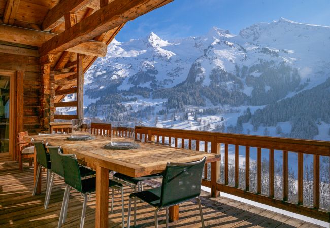 chalet mountain view la clusaz alps