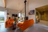 living room, dining room, balcony access, bright, cozy, tv, family vacation, luxury, cocoon, for rent 