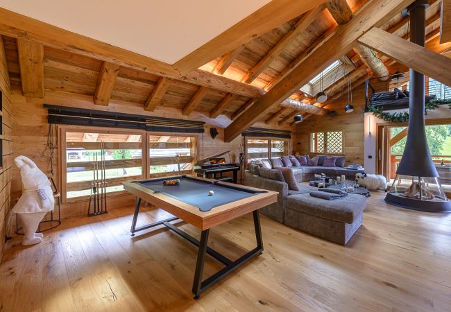 Chalet in La Clusaz - LCZ- Chalet Osmose 9*****Piscine-Sauna-Jacuzzi